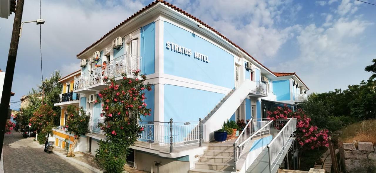 Stratos Hotel Pythagoreio Exterior foto